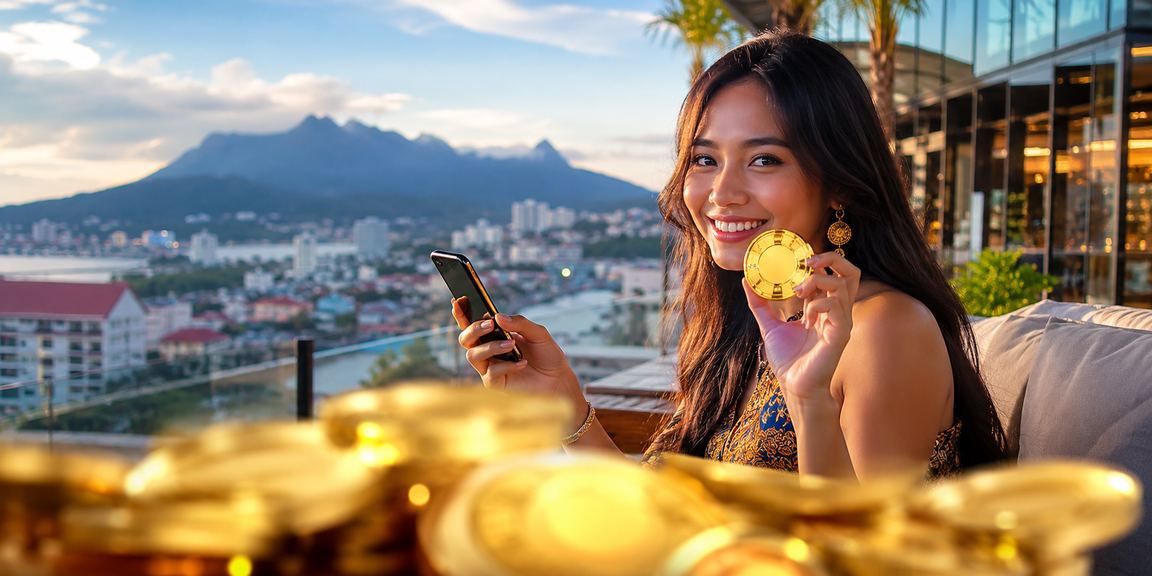 Pengguna dari Sabah mengakses kasino dalam talian melalui telefon bimbit dengan lancar